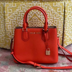 Orange Michael Kors Crossbody
